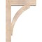 Ekena Millwork Thorton Block Smooth Bracket w/ Offset Brace, Douglas Fir, 7 1/2"W x 32"D x 44"H BKT0806X32X44THR05SDF - alternate 2